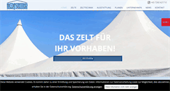 Desktop Screenshot of hofstetter-zelte.at